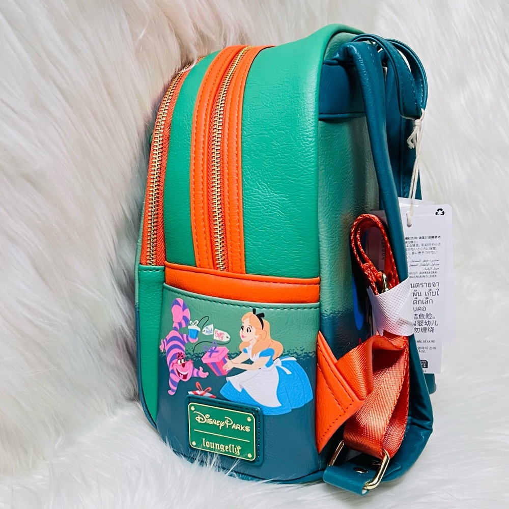 Disney Classics Christmas Glow-in-the-Dark Loungefly Mini Backpack - Picture 7 of 12